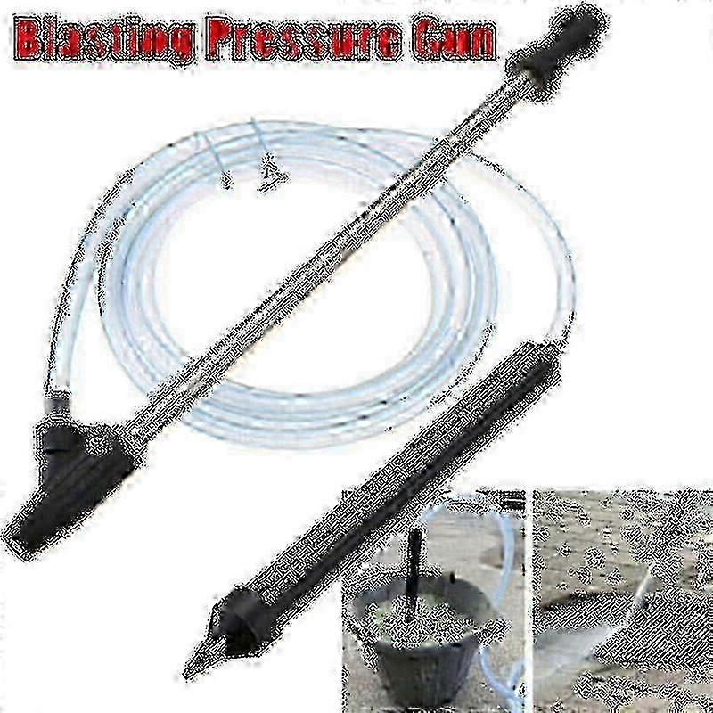 Zestaw do piaskowania do myjki ciśnieniowej Karcher K2-K7 z mokrym blasterem, wężem 3M i nośnikiem