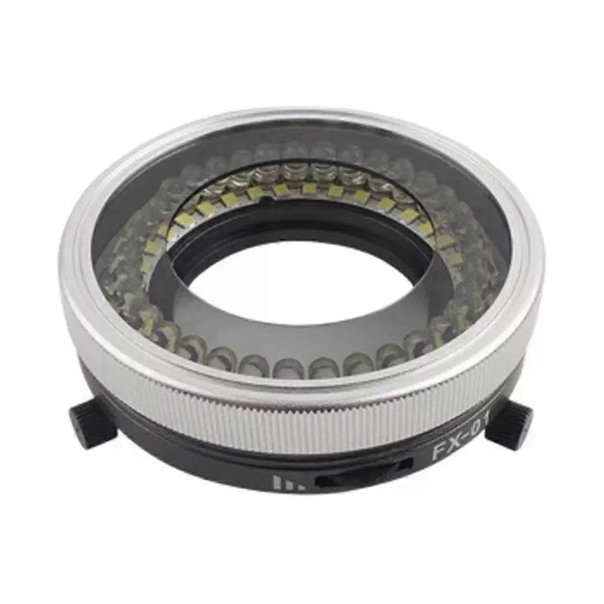 Polarized LED Ring Light Beads Double Polarizer Lens Microscope Lamp