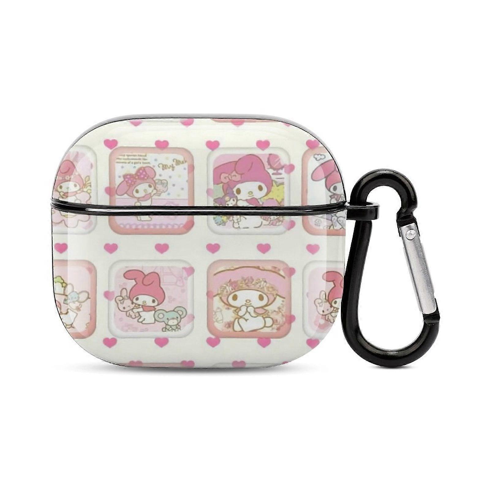 Melody Case for compatible with AirPods 3, AirPod 3 Case for Women, compatible with AirPods 3rd Generation Case, Support Wireless Charging