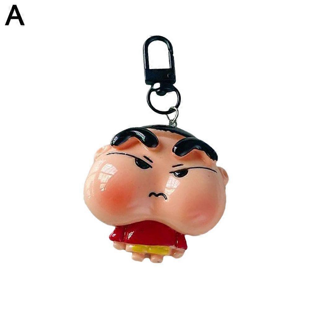 Large Cute Funny Shape Keychain Durable Plastic Key Chain Backpack Purse Multi-Functional Decoration