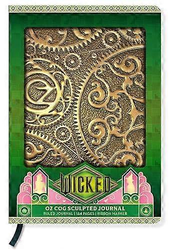 Wicked Oz Cogs Sculpted Journal - Insight Editions