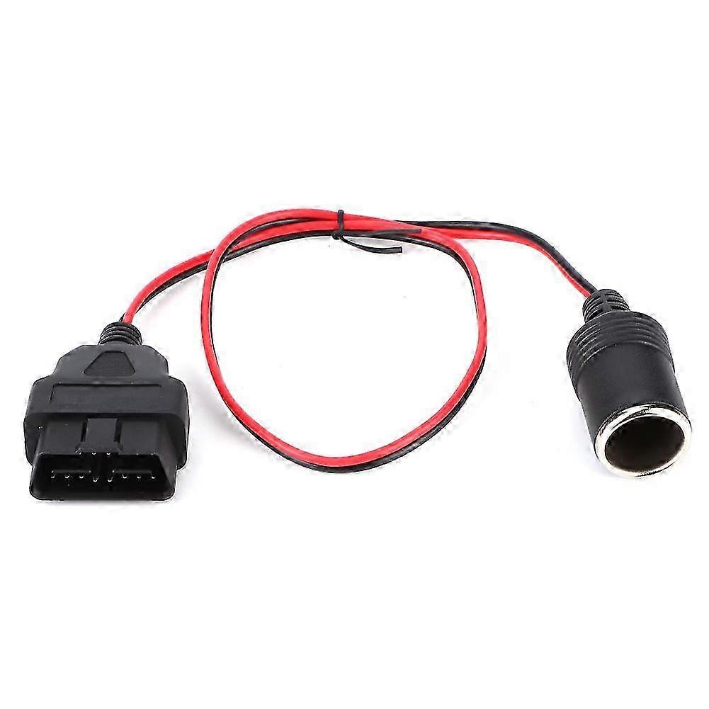 Cigarette Lighter Socket Power Adapter Connecter 1 to 2 Take the Line OBD2 Equipment Edition 1105