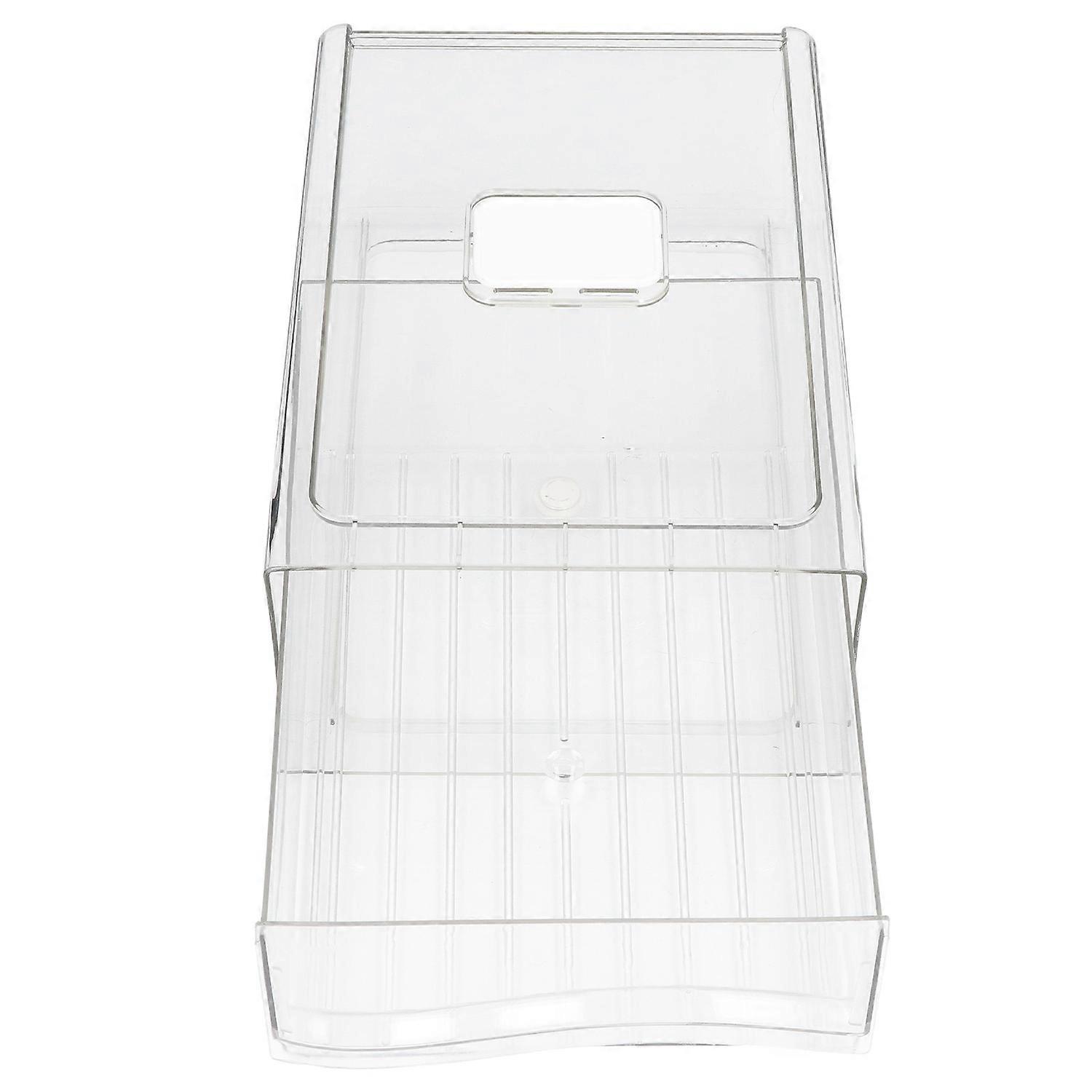 Fridge Containers Food Grade Transparent Pantry Storage Bin Stackable Classification Storage Drawer 