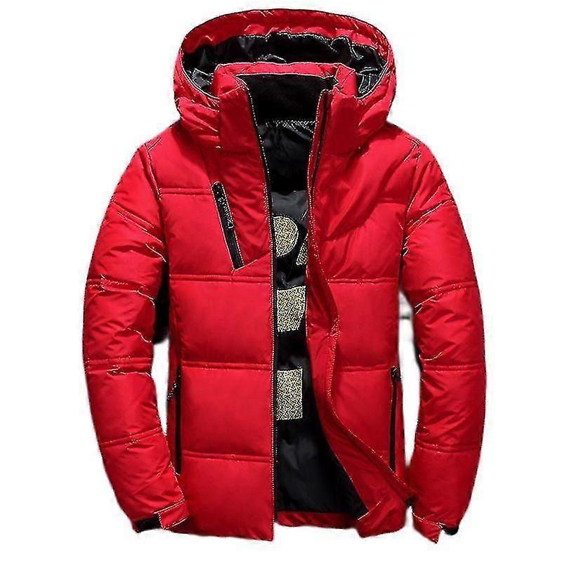 Men's Winter Thick Quilted Down Jacket Xxl