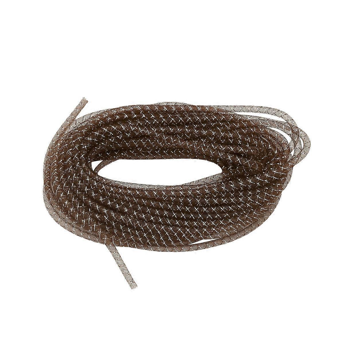 Linaichen Mesh Tube for Craft DIY Elastic Thread Cords 25m