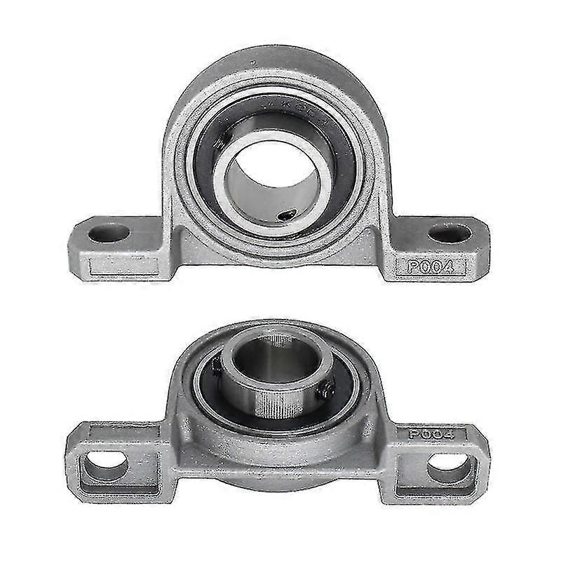 轴承座轴承锌合金轴承座安装轴承座球轴承座带法兰轴承 20mm 孔径自调节中心安装 SUP