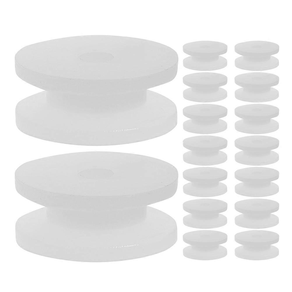High Precision Plastic Pulley Wheels for Machine Usage 20Pcs Set