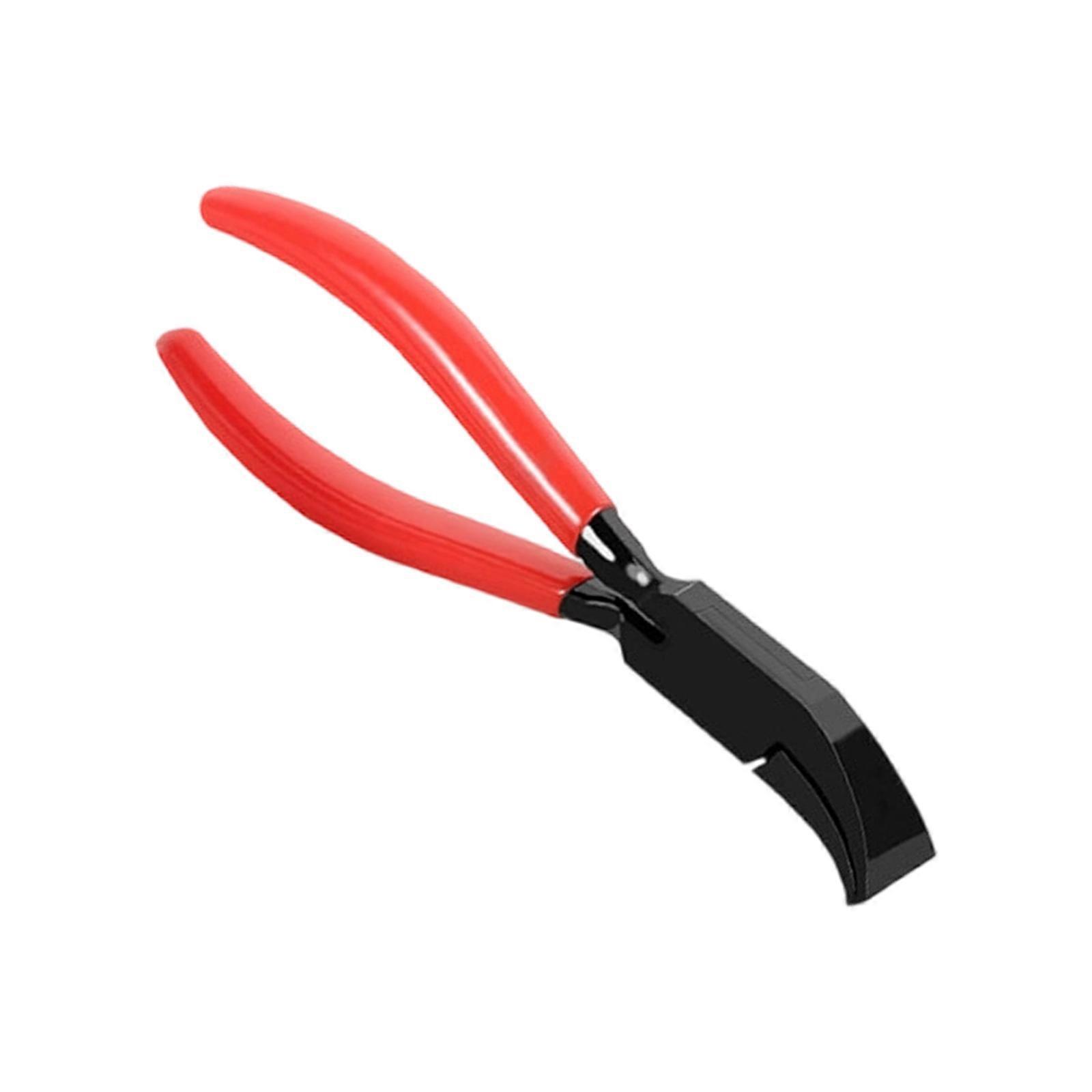 Ergonomic Flat Nose Gripping Pliers Constructed With Hardened Steel And Slip Resistant Handle For Industrial Applications Multicolor