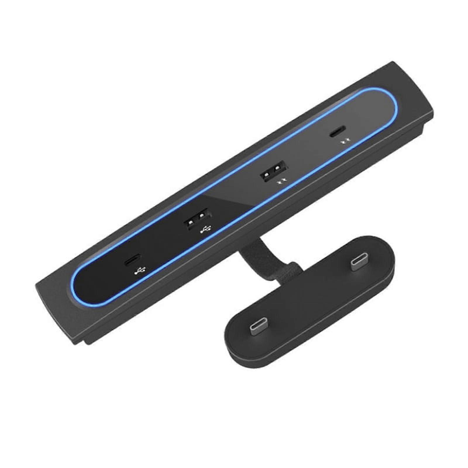 For Y 27W Charger Docking Station, 4 in 1 USB LED Hub