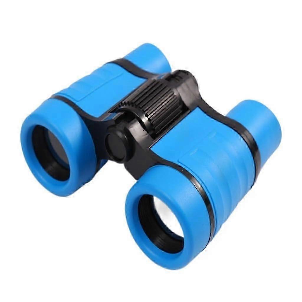 Binoculars Telescope 4X30, Civilian Daily Use Outdoor Multi-Functional Binoculars, Color Yellow/Blue, Size A