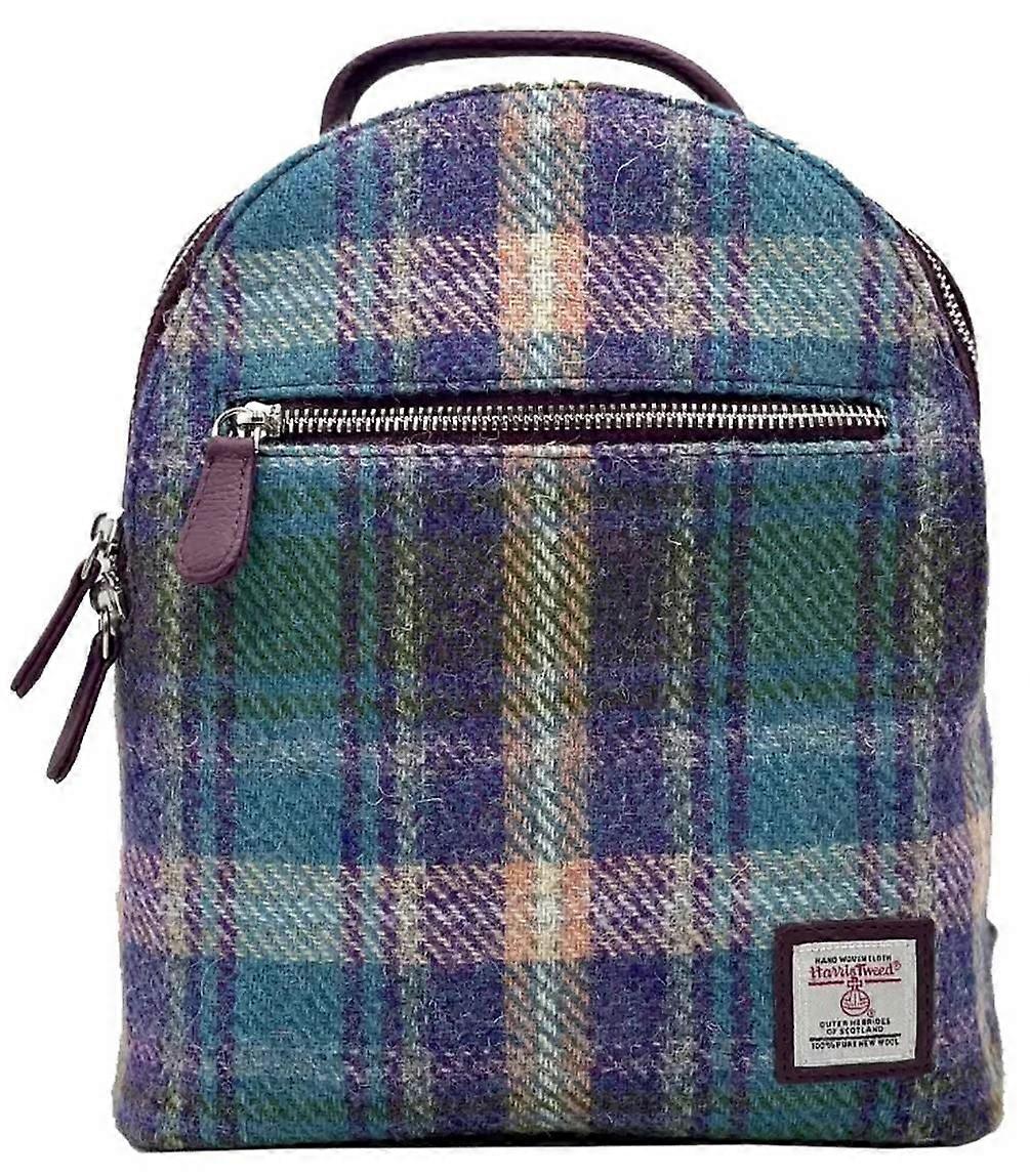 Maccessori Harris Tweed Backpack - Purple/Green