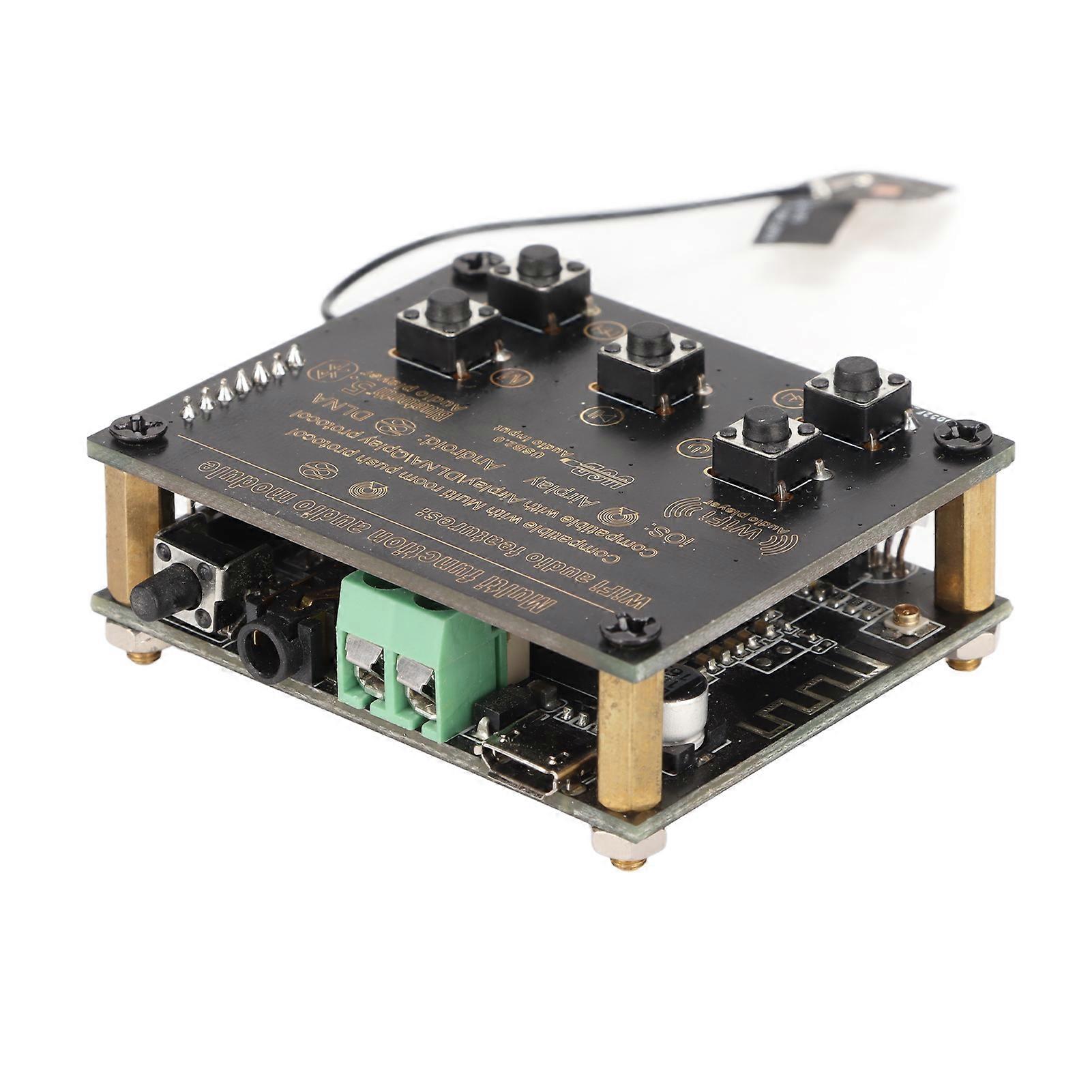 2 in 1 Bluetooth Receiver Module Digital Lossless Speaker Receiver Board for DIY Wireless Speaker