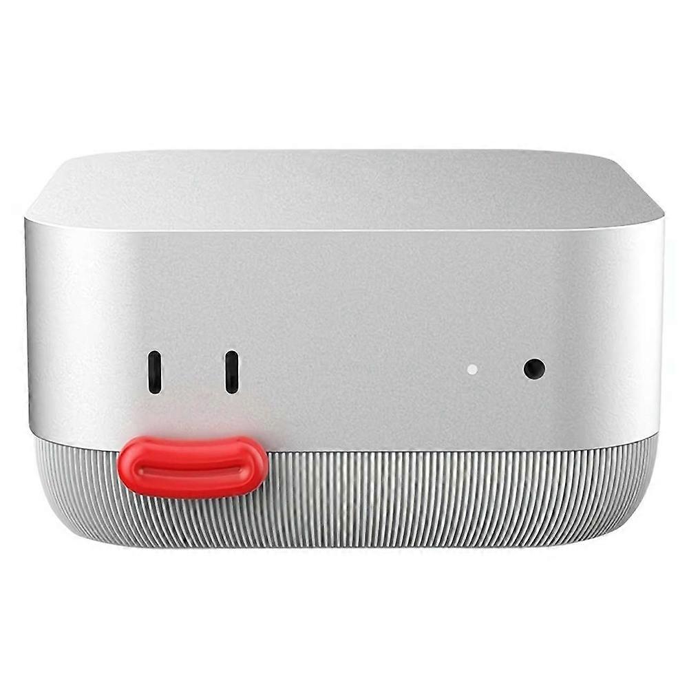 3D-Druck Computer Basis Power Button Front Wärmeableitung Halterung Host Zubehör für Macmini M4 Weiß