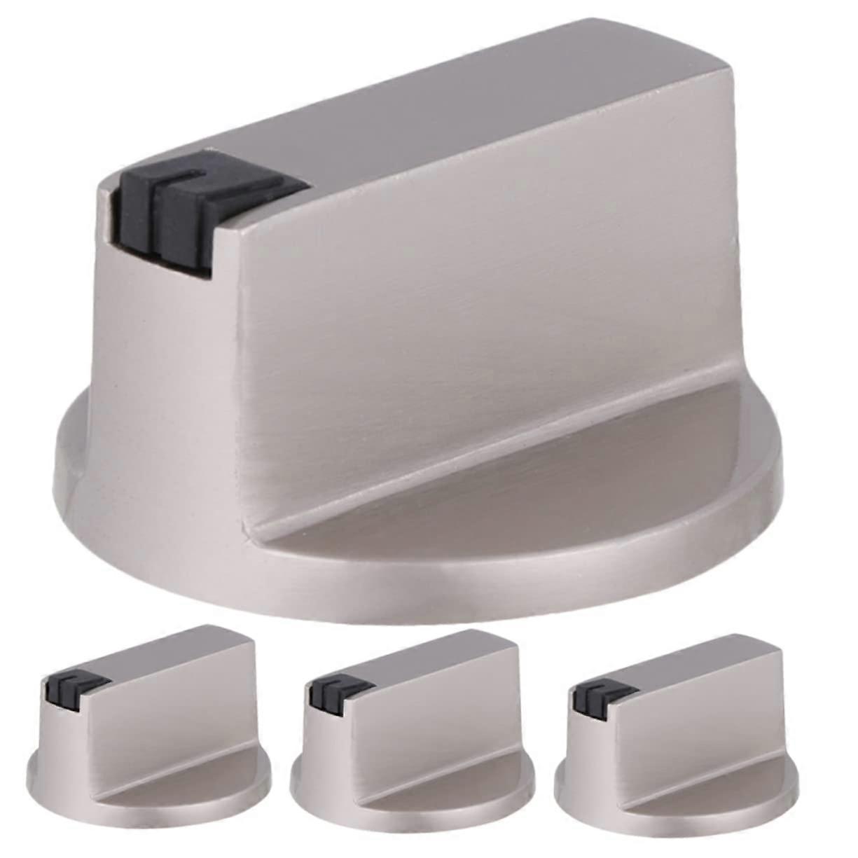 Replacement Metal Knobs for Gas Stoves, Compatible with 6mm Universal Stove Knobs