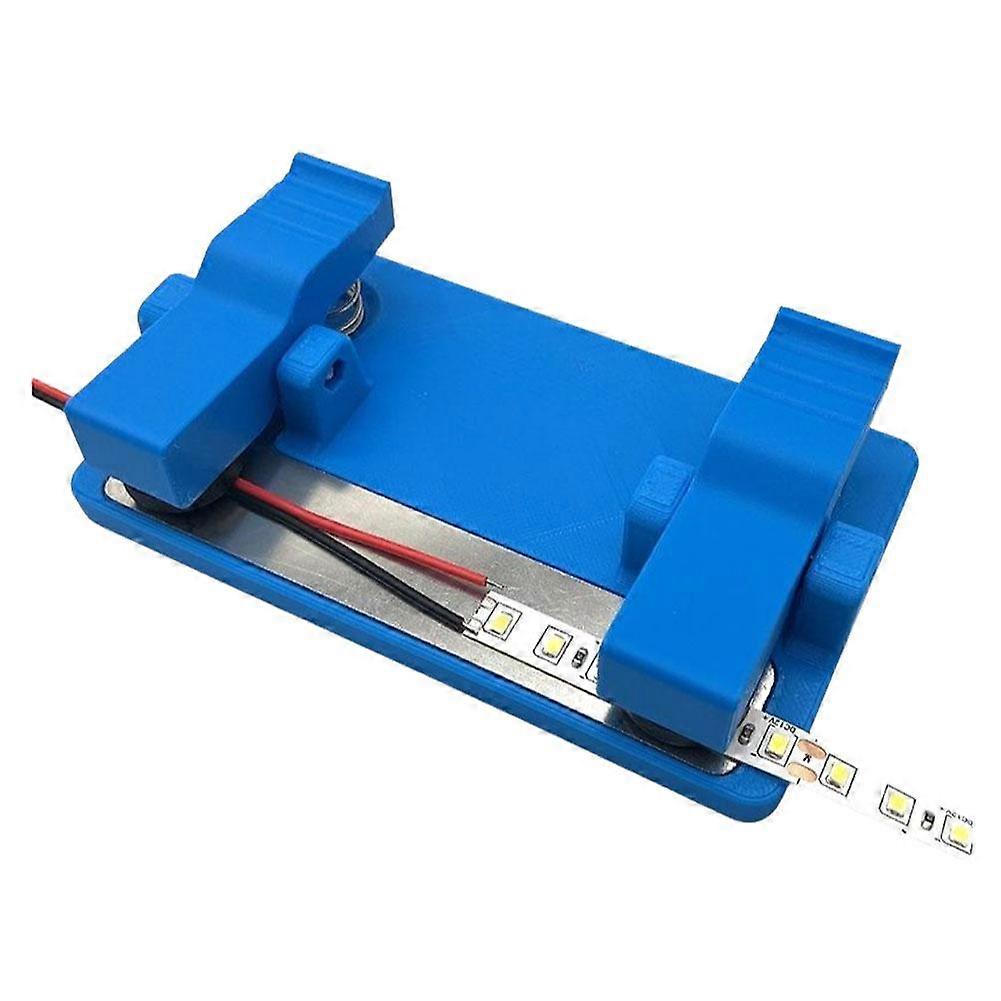 LED Strip Soldering Clamp Adjustable Multi-Function Tool with Safety Lock Ergonomic Non-Slip Grip for Secure DIY Projects