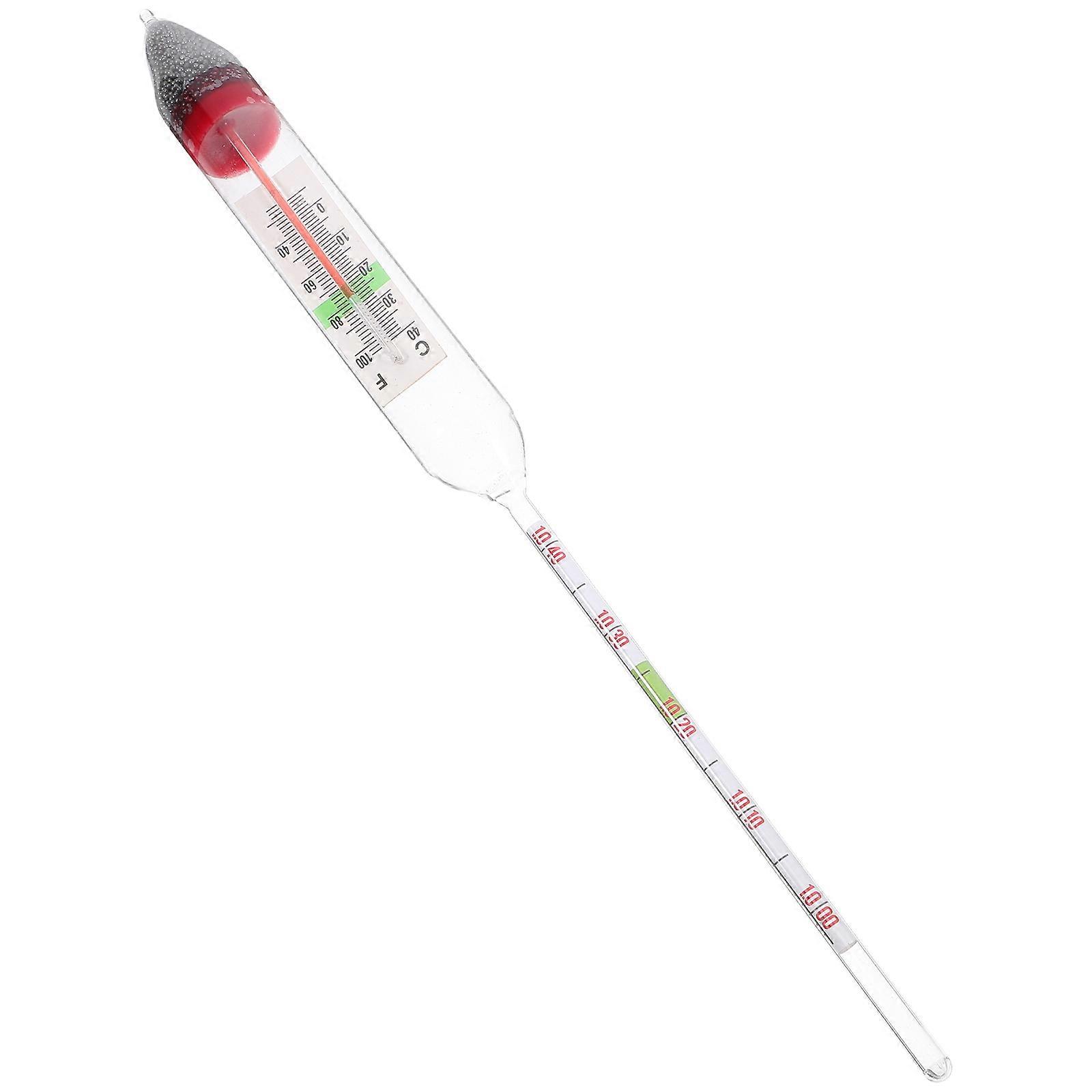 High Precision Salinity Hydrometer Glass Aquarium Testing Tool 1Pcs