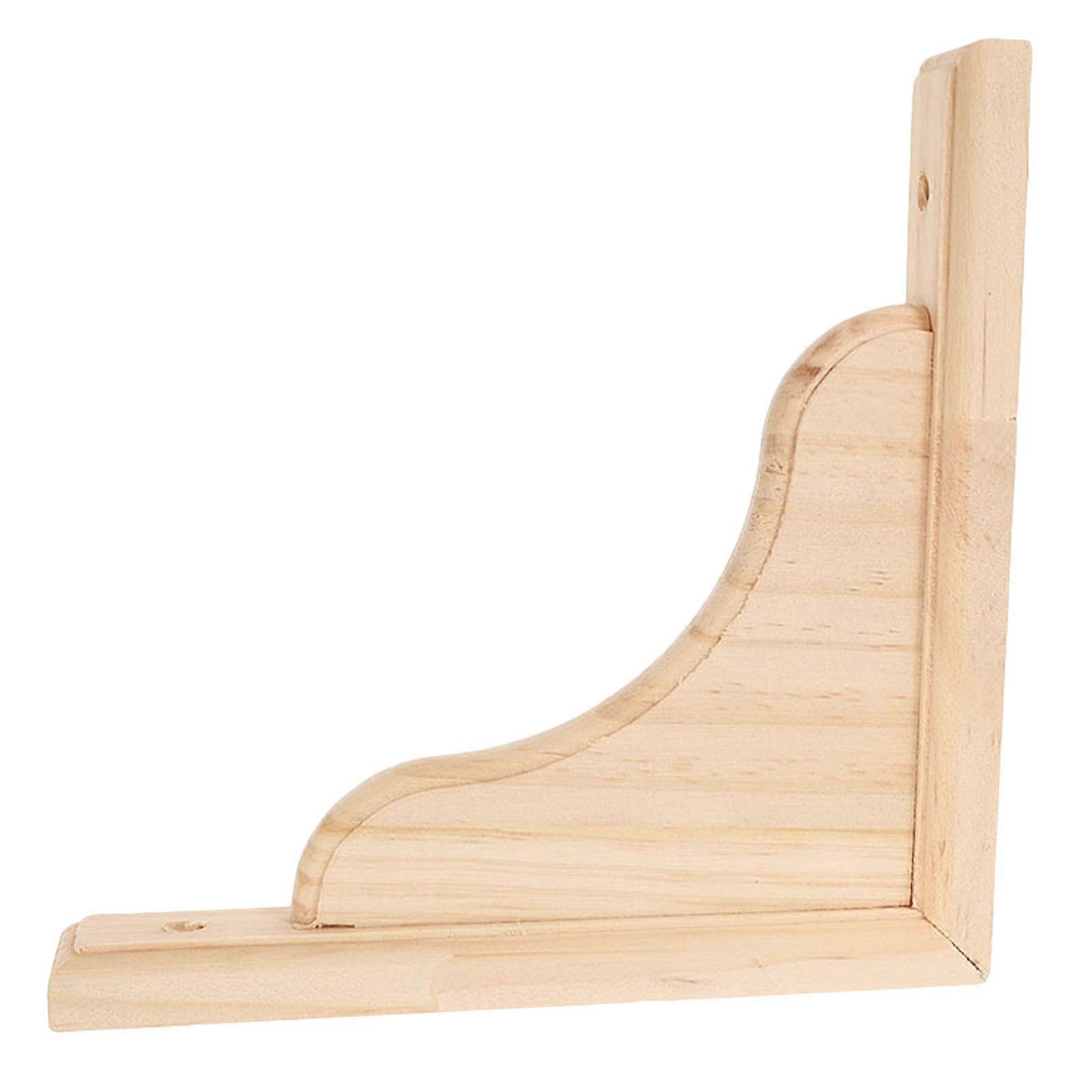 Decorative Wood Brackets Triangular Shelf Support for Holding Solid Wood