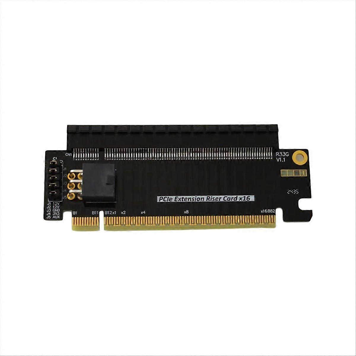 PCI-E X16 Half Height to Full Height Extension Riser Card