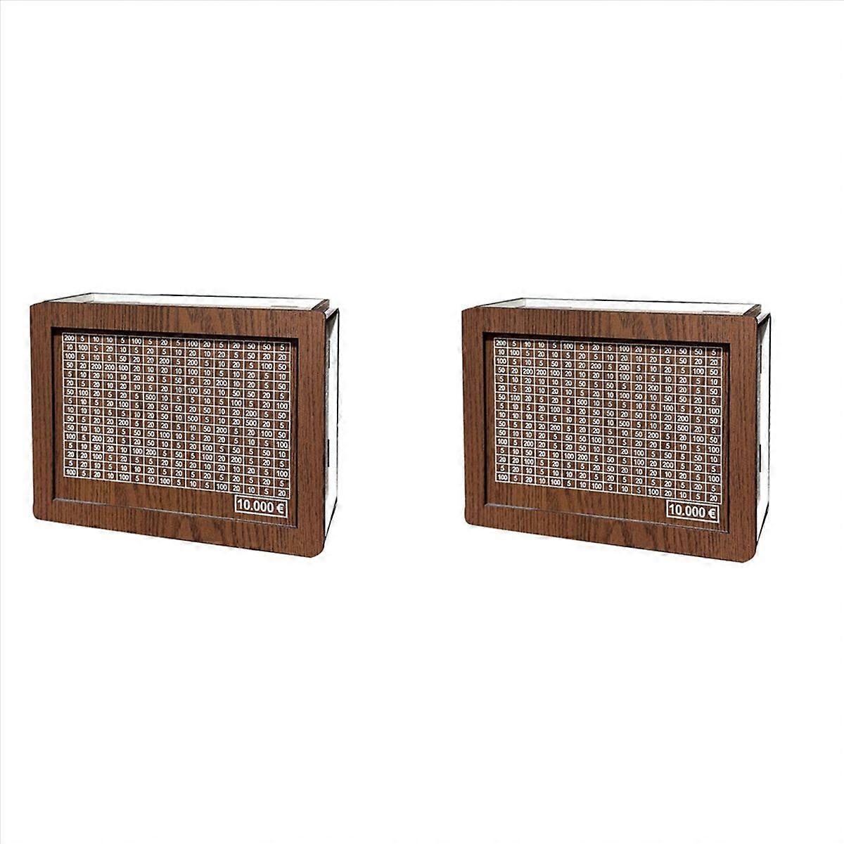 Retro Money Box Piggy Bank with Counter Coin Boxes,10000 