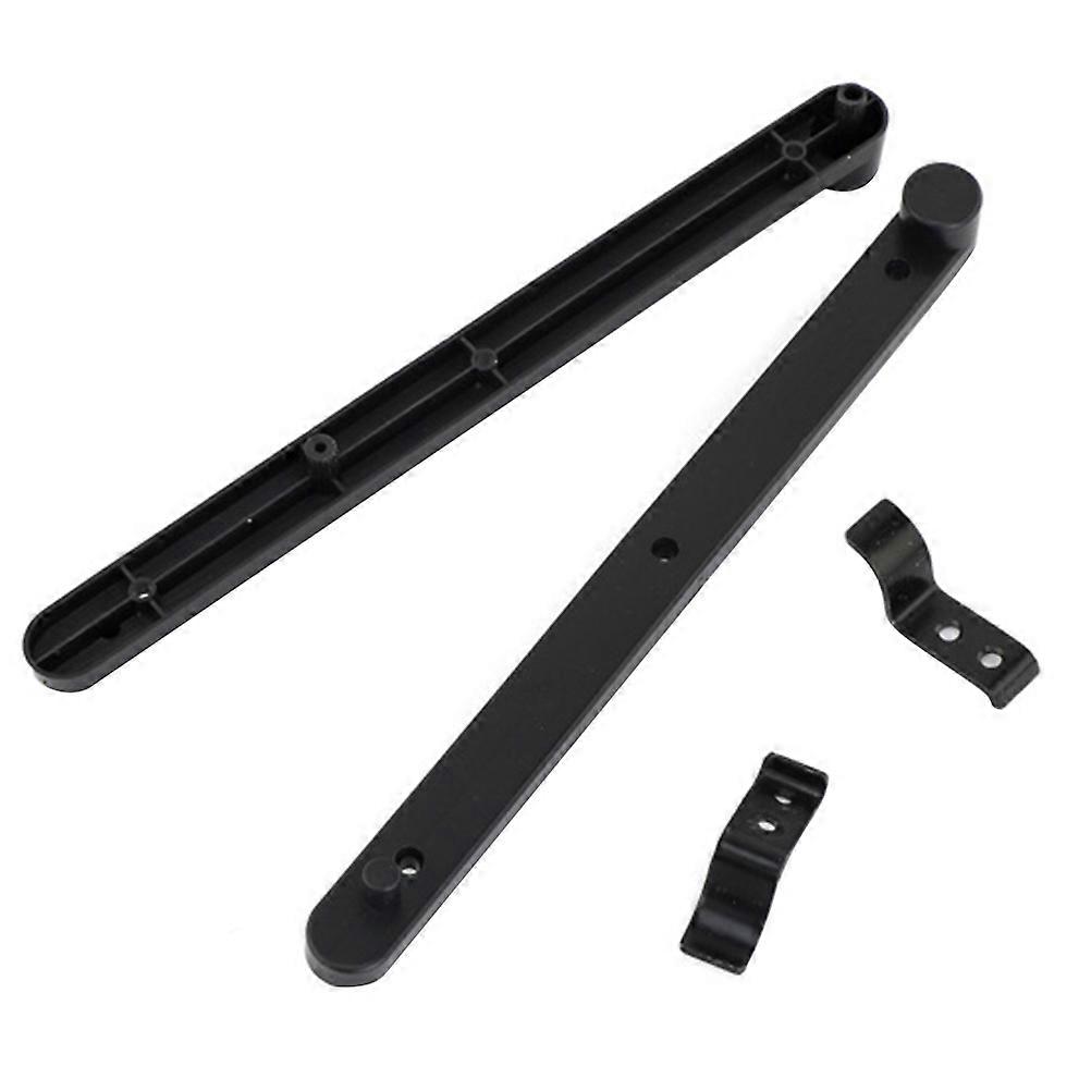 1 Set Cabinet Slides Concealed Flip-up Door Guide Track Buffer Slide Bracket