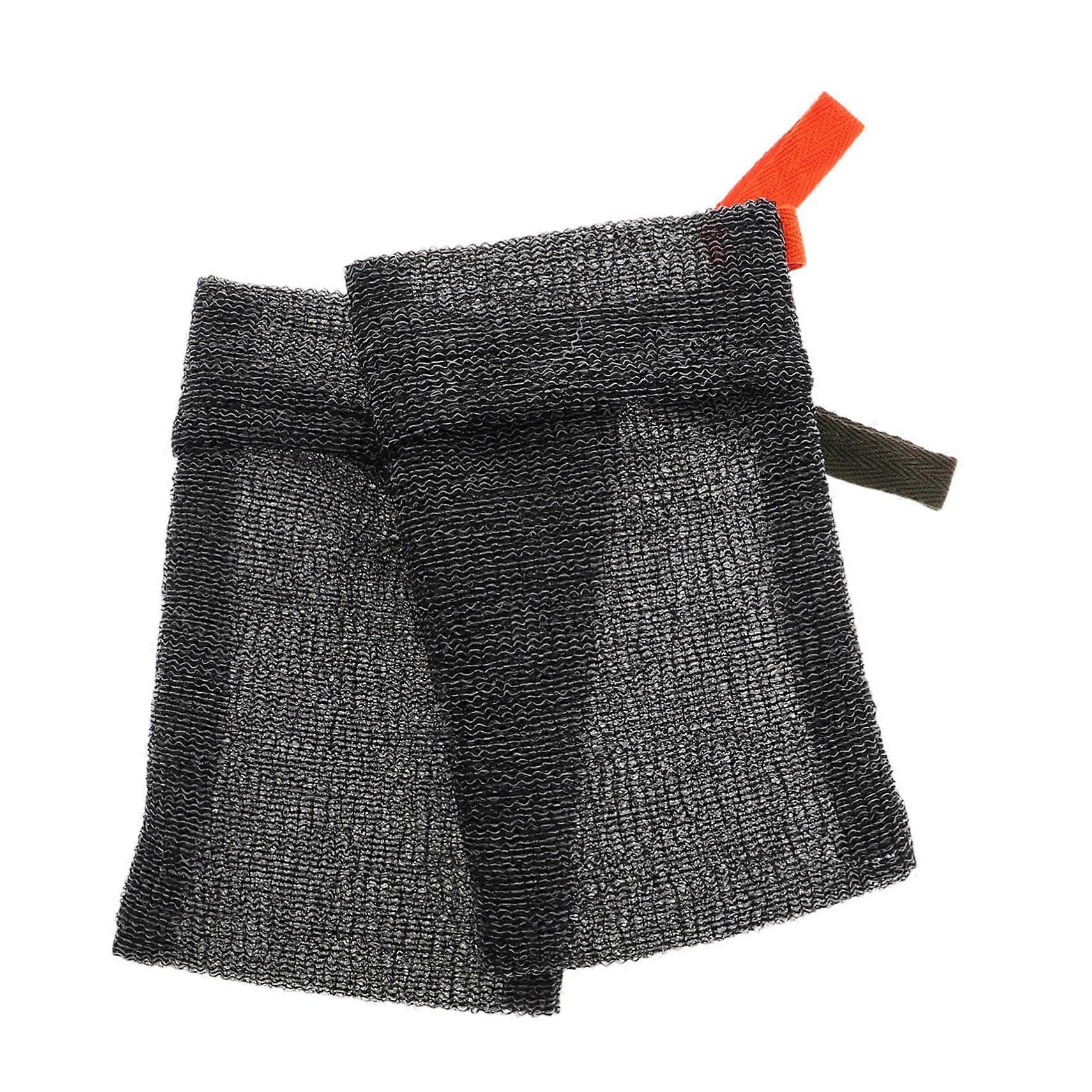 2Pcs Nylon Mesh Soap Saver Bag Exfoliating Pouch for Handmade Soap Shampoo Bars Deep Cleaning Lather