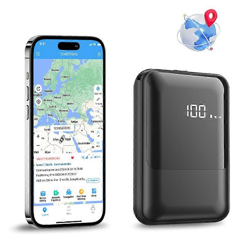 Wireless Magnetic 8000mah GPS Tracker for Car Real-Time Asset Tracking with 4G Network GSM GPRS Beidou LBS Tamper Alarm PC View
