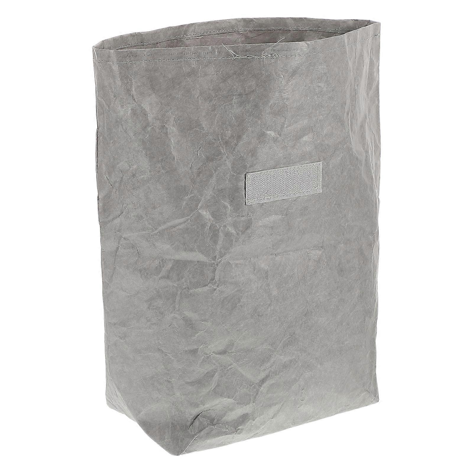 Grey Insulated Bento Bag for Food Storage Made from Material