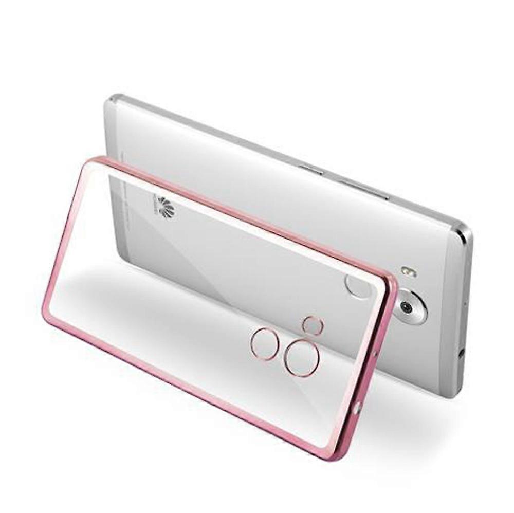 Huawei MATE 8 Protective Case TPU Case - Chrome Look
