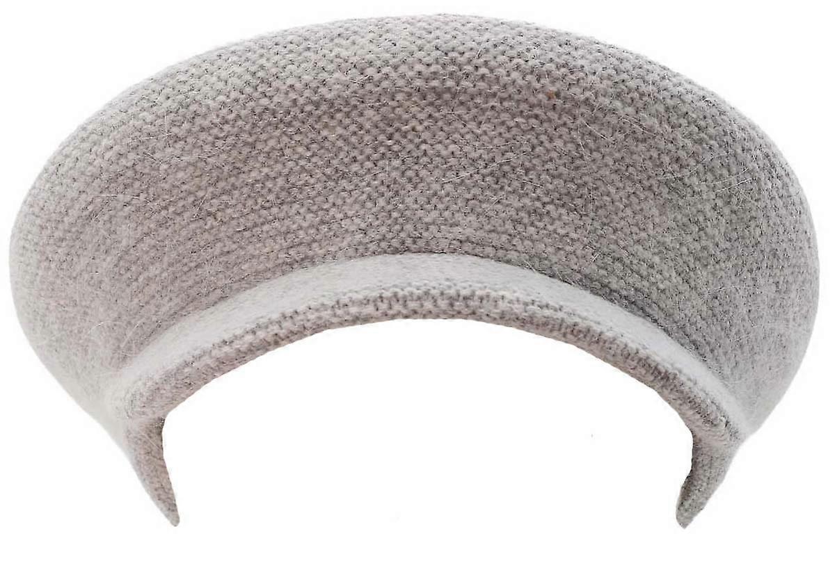 Zelly Peaked Baker Hat - Light Grey