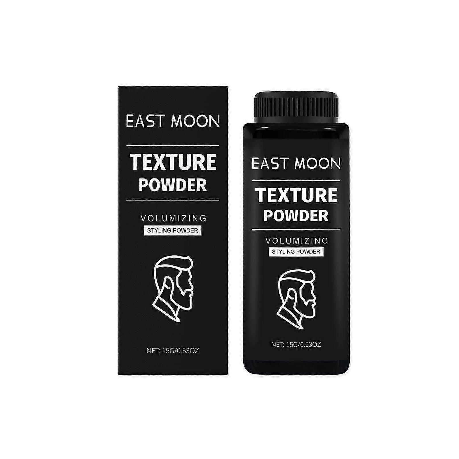 men's volumizing powder is made of modified corn starch and starch octenyl aluminum succinate. Designed to create a bouffant style and easily cope wit