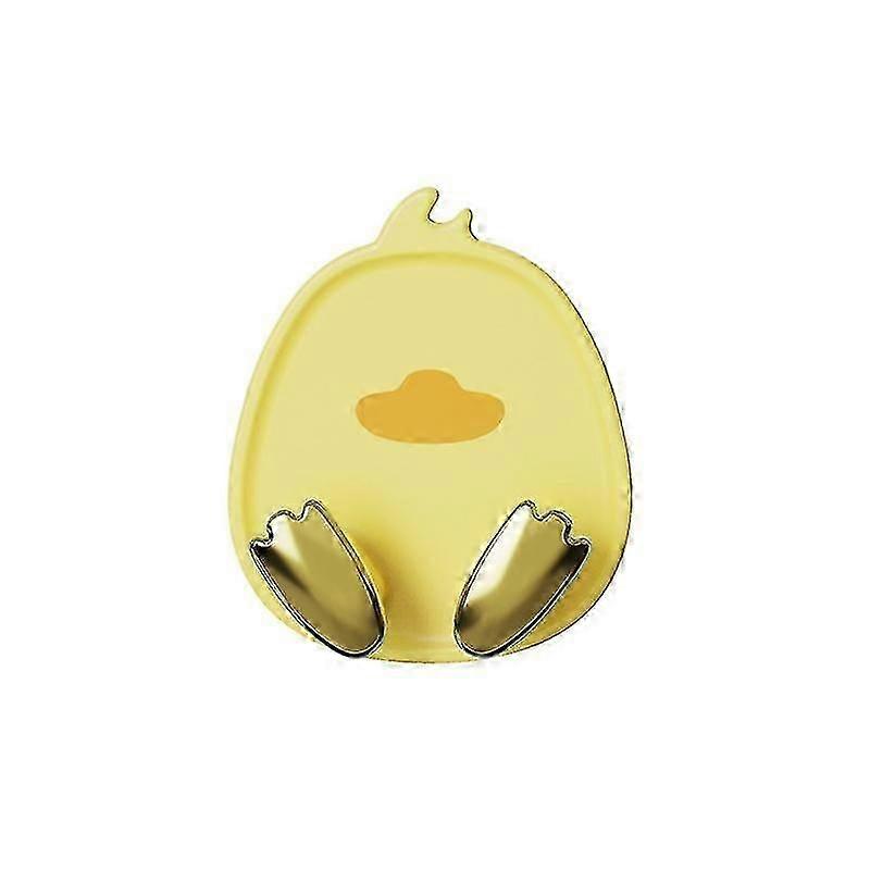 Plug hook free punching strong viscose hook Yellow