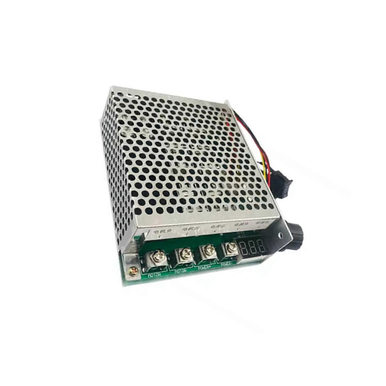 Digital Display 10-55V 60A Brush Motor Speed Switching Adjustable Forward Reversal Speed Controller Module 12V 24V 36V 48V Multicolor