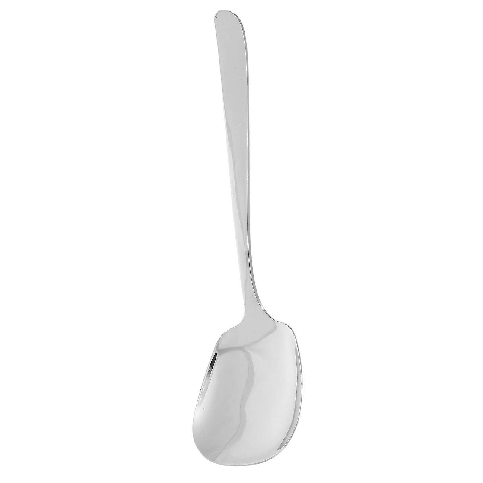 Stainless Steel Silver Serving Spoons for Buffet Use Large Serving Spoons