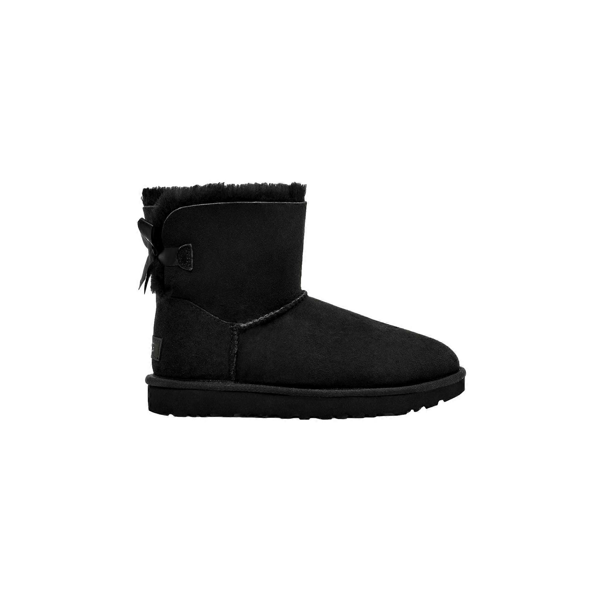 UGG Mini Bailey Bow II Zwart 1016501-BLK Dames