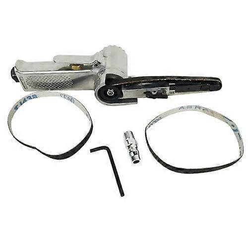 Belt Sander and Knife Sharpener with Speed Grinding, Adjustable Angle, Ergonomic Handheld Design