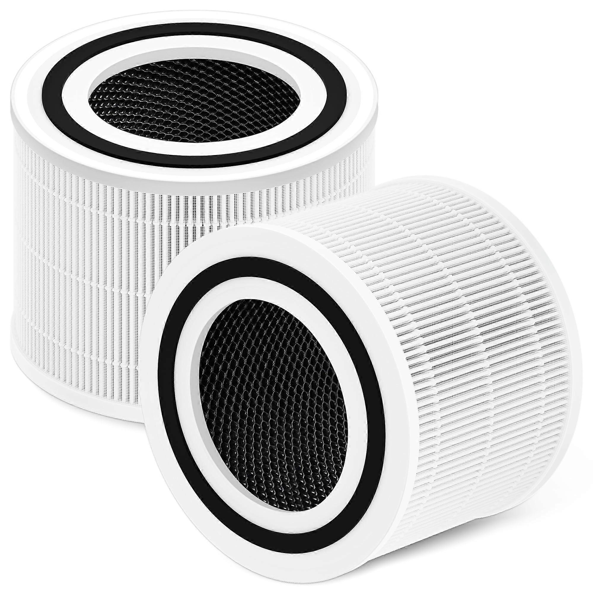 Replacement Filter 2 Pack for Levoit Core 300, H13 True HEPA 3in1 with Odor Removal Carbon Layer