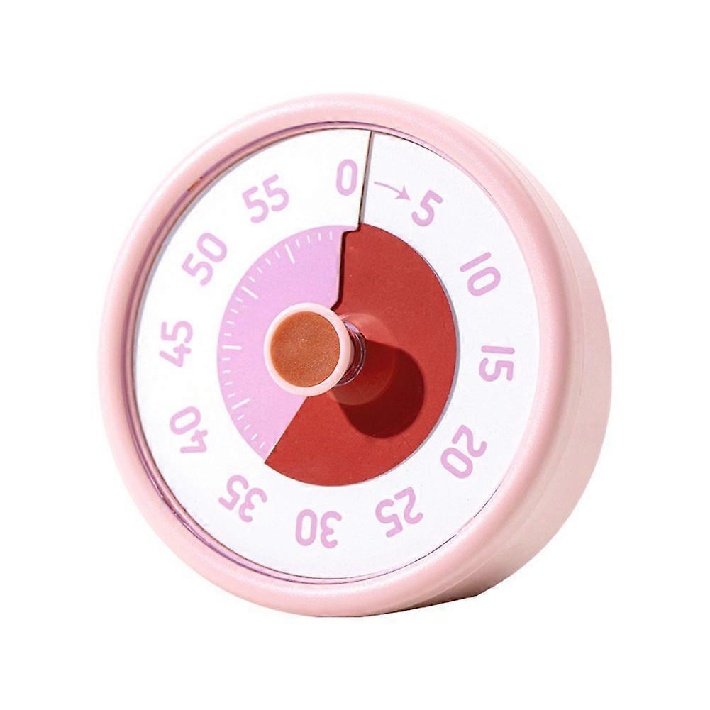 Cute Visual Timer Silent Time Manager Kitchen Timer Reminder Round Visualization Countdown Timer Ki