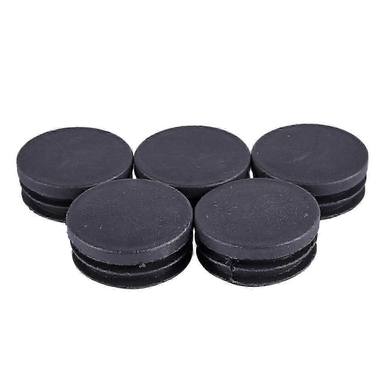 2025 5 Pcs Plastic Covers for 40mm Round Tubing - Insert Caps