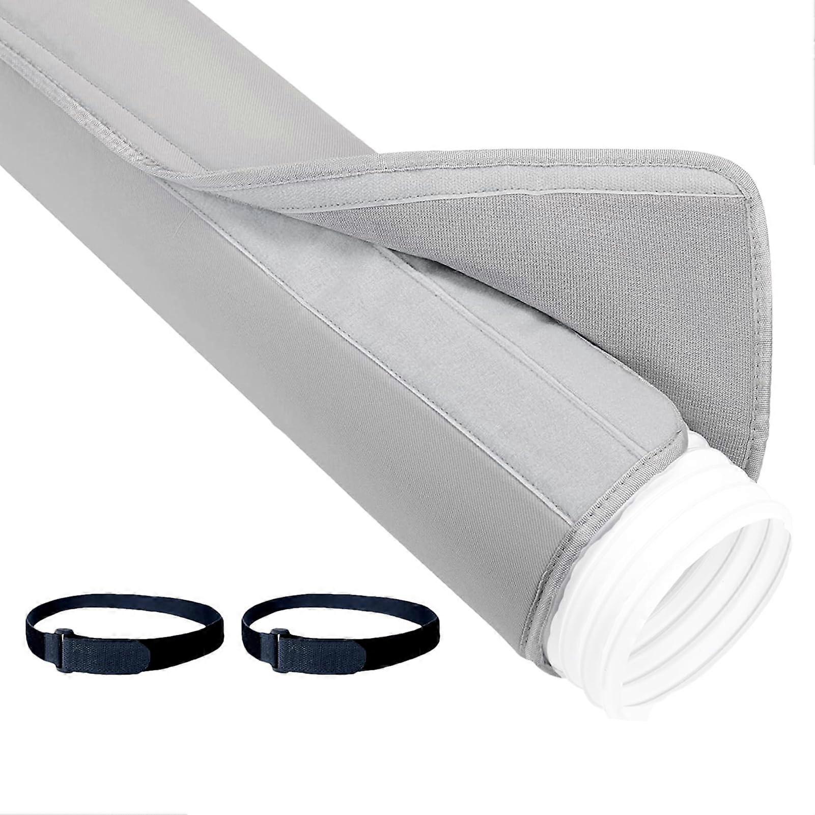 AC Hose Insulation Wrap with TripleLayer Waterproof Cover, Adjustable Fit for Energy Saving
