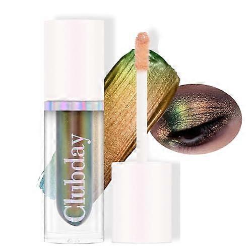 Liquid Glitter Eyeshadow MultiChrome Waterproof ColorShifting Metallic Finish (#03)