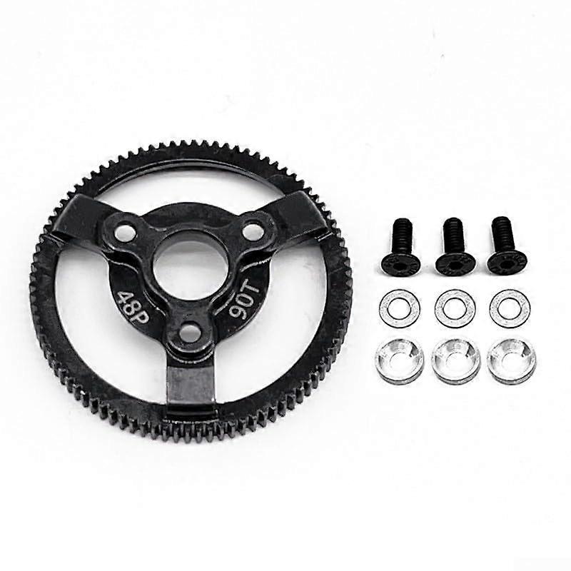 Traxxas Slash Spur Gear 48P 90T Steel Compatible with Bandit XL5 2WD Enhanced Power Transmission