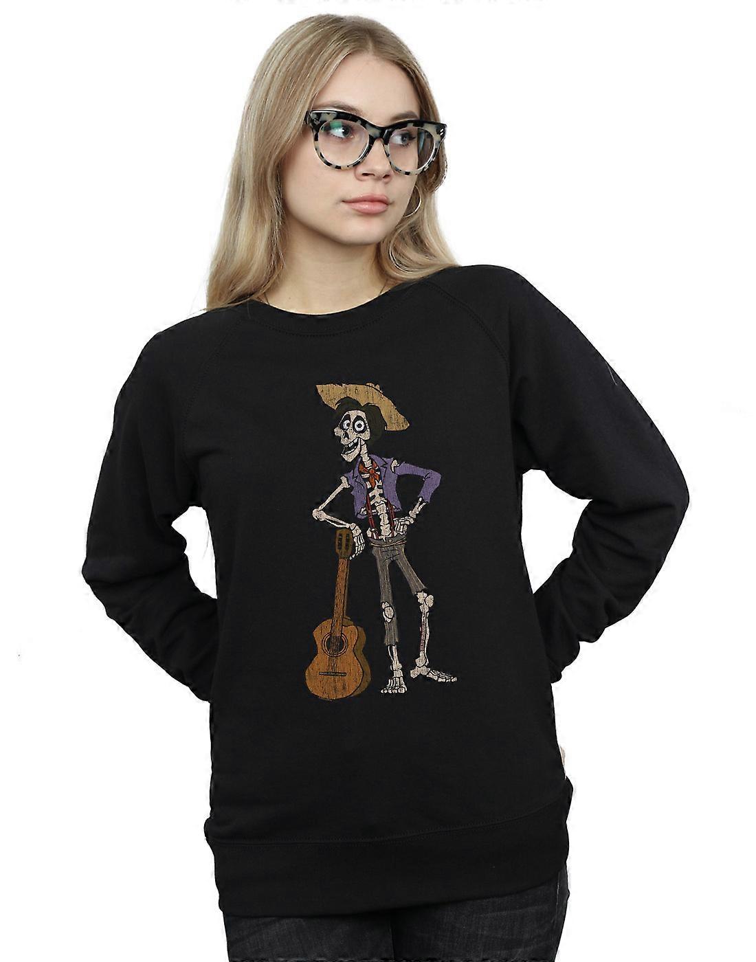 Disney Women's Coco Hector With Guitar Sweatshirt