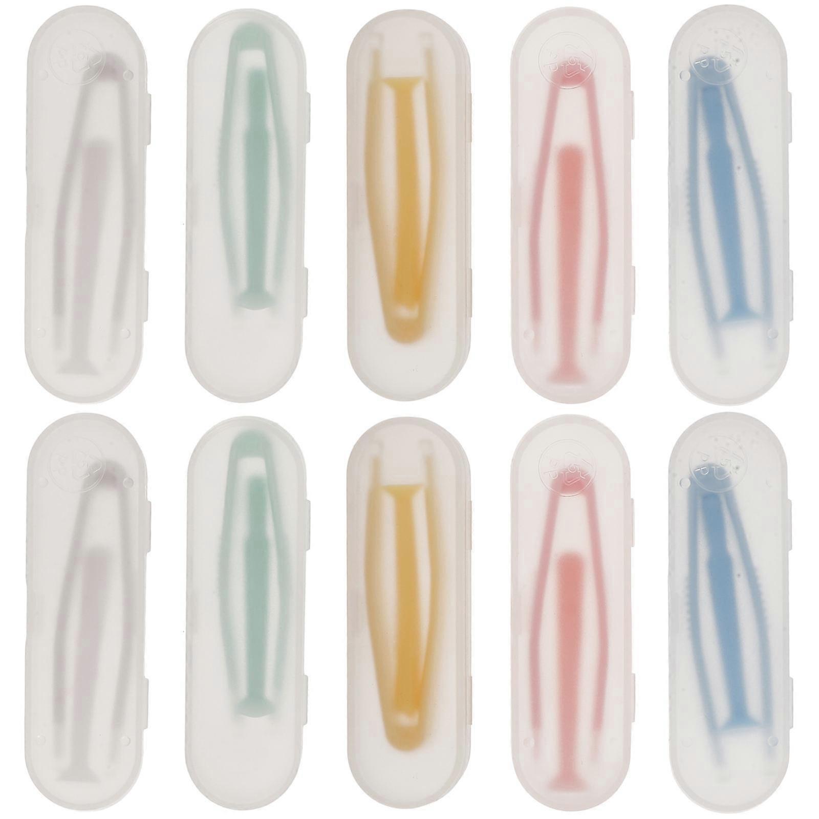 Contacts Removal Tool Contact Tweezers for 20Sets PP Material