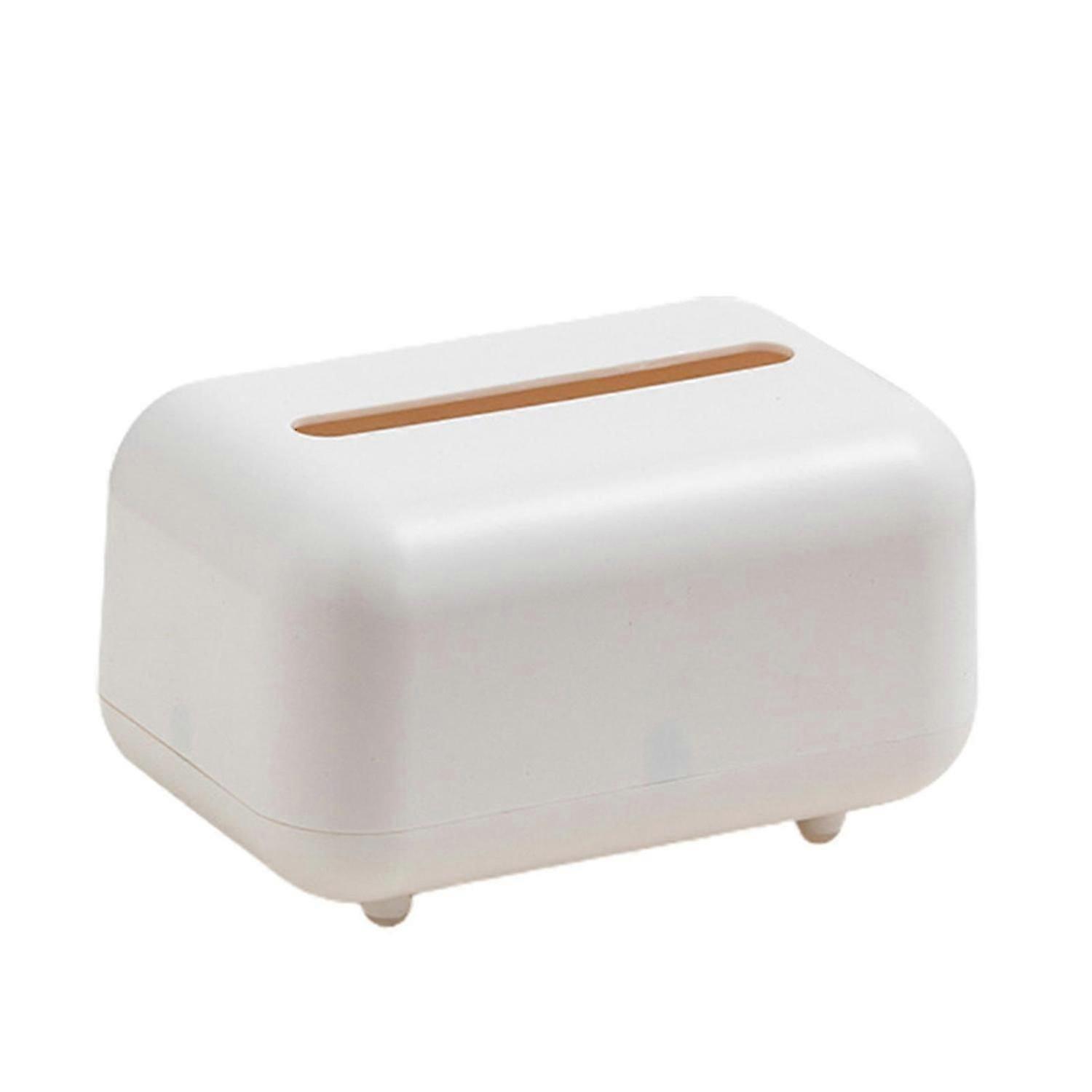 Tissue Box Cute Napkin Box Storage Box Bathroom Kitchen Home Decor White