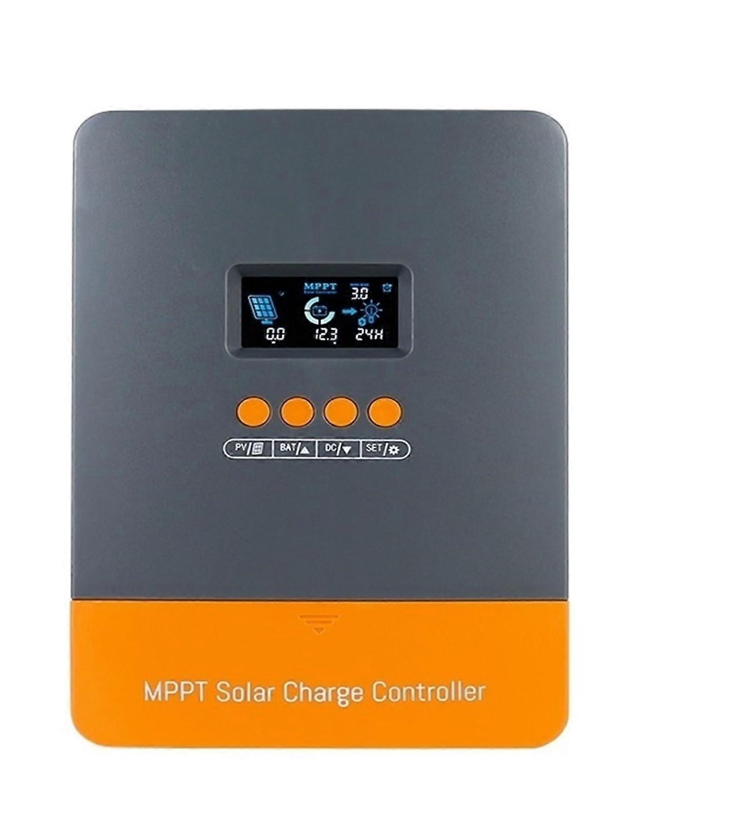 MPPT 60A Solar Charge Controller with LCD Display for 12V 24V 36V 48V  Energy Yield