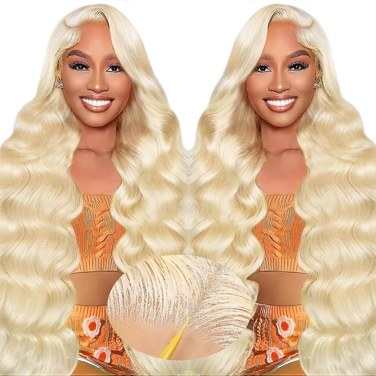 30 Inch 613 Blonde Lace Front Wig