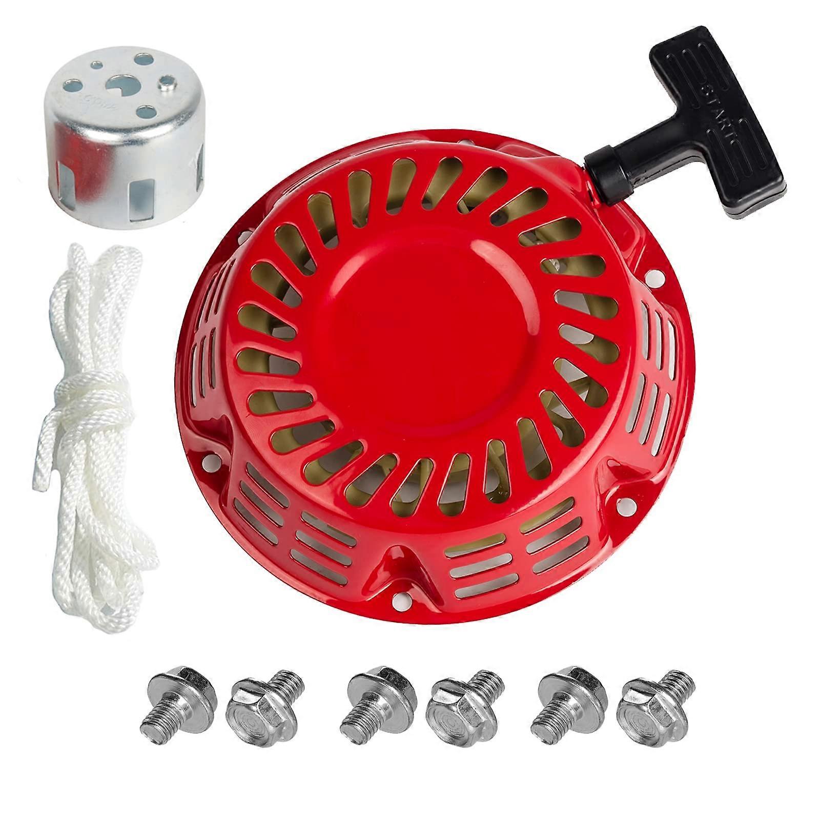 Recoil Starter Pull Start Assembly for Honda GX160 GX200 196cc 6.5HP Engine Durable Rope Kit