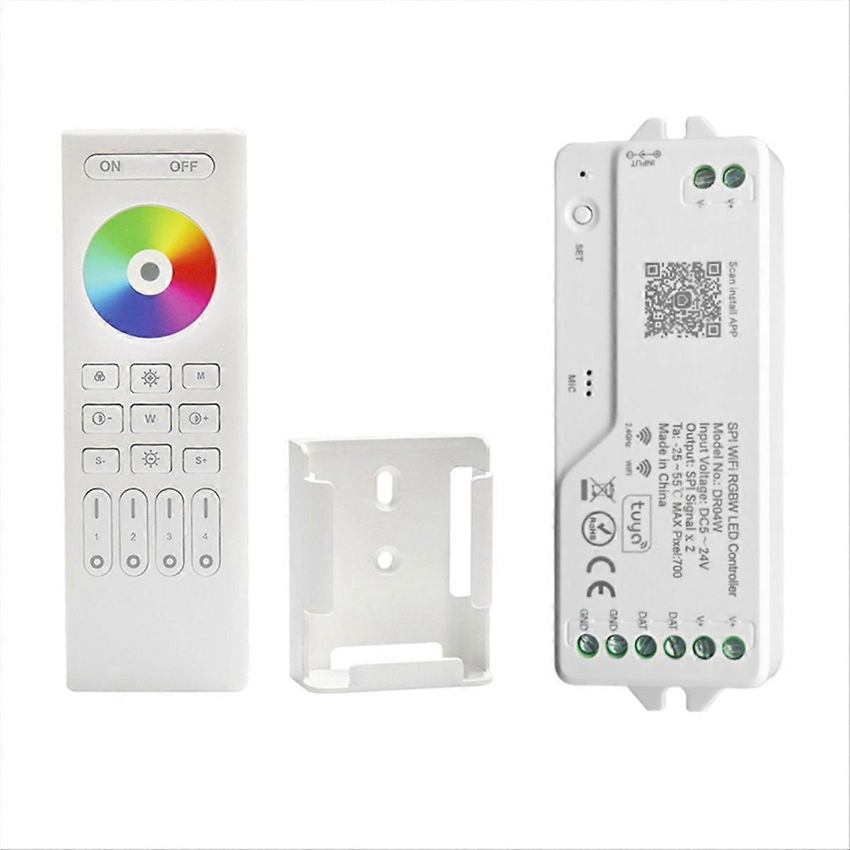 DR04W LED Controller Dimmer Work with Google Home Alexa