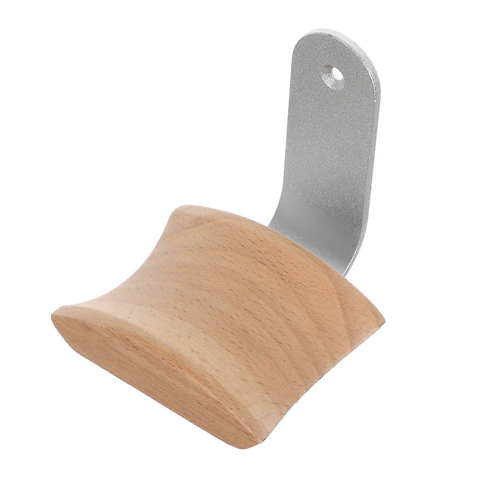 Headphone Rack Wall-Mounted Wood Headphone Hook for Space Saving