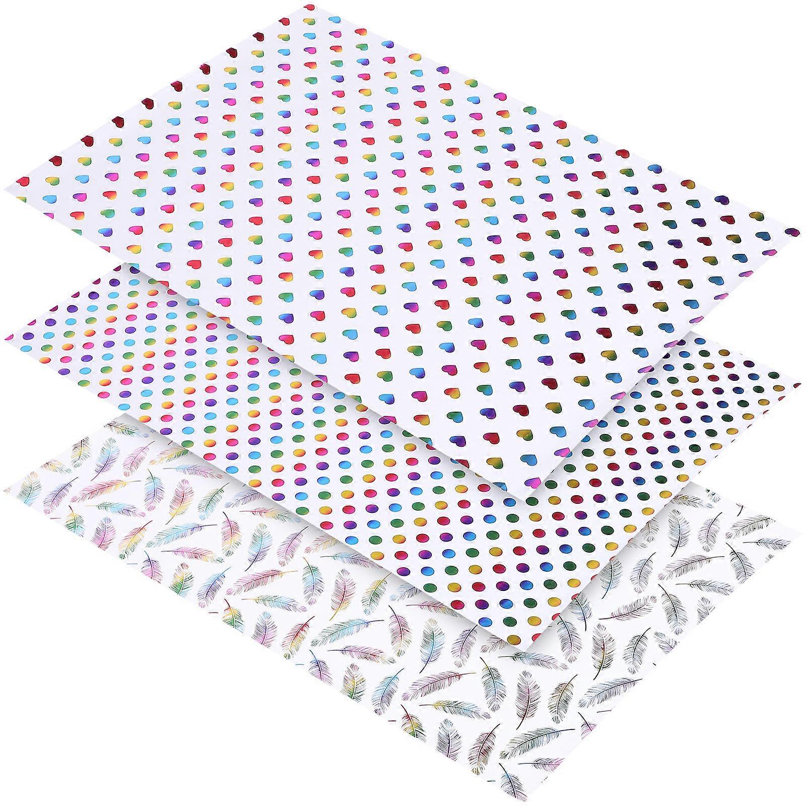 Assorted Color Wrapping Paper Rolls for Gift Decoration